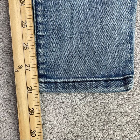 KanCan Jeans Women's 28 Blue Skinny Mid-Rise Light Wash Denim Stretch - Picture 10 of 12